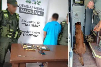 Narcotráfico en Tucumán: ocultó cocaína en el baño de un colectivo y fue detenido
