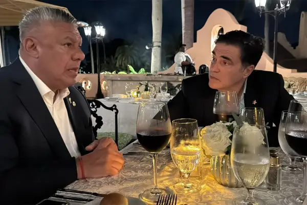 Chiqui Tapia sorprendió en un homenaje a Charlie Kirk en la casa de Donald Trump