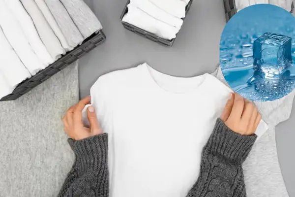 Cómo eliminar las arrugas de la ropa sin plancha y con cubos de hielo