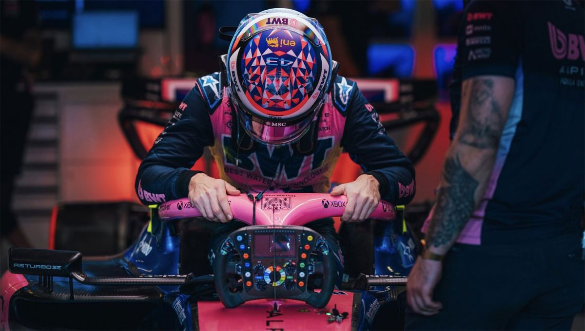 COMPLICADO. Franco Colapinto poco pudo hacer para mejorar los tiempos de clasificación de su Alpine.