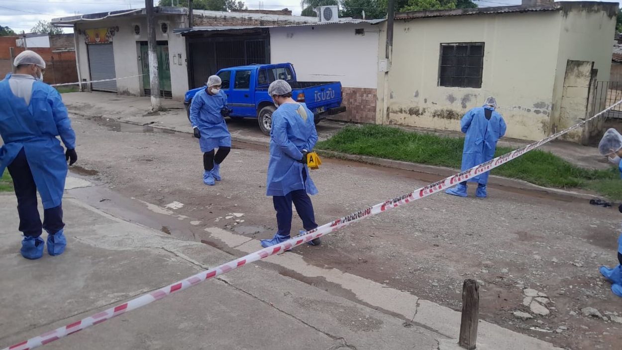 INTERVENCIÓN. El equipo científico de Investigaciones Fiscales realizó las pericias.