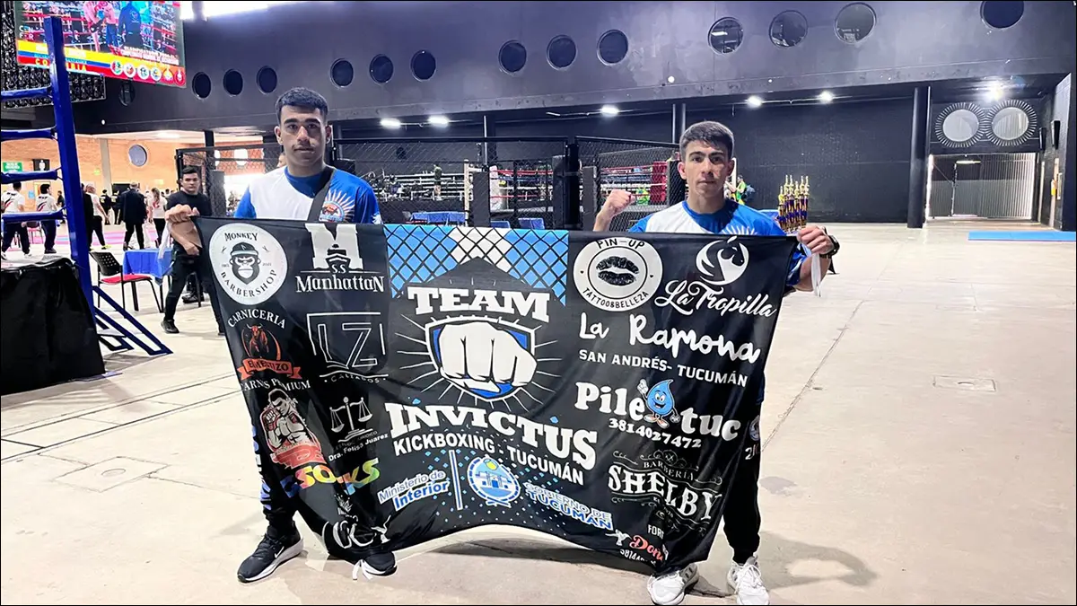 RUMBO AL MUNDIAL. El equipo tucumano, campeones panamericanos que clasificaron al Mundial de Kickboxing 2026.