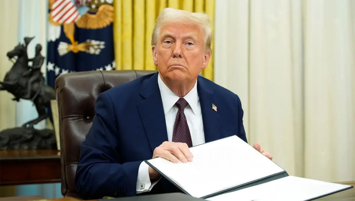 Donald Trump, en la Casa Blanca. 