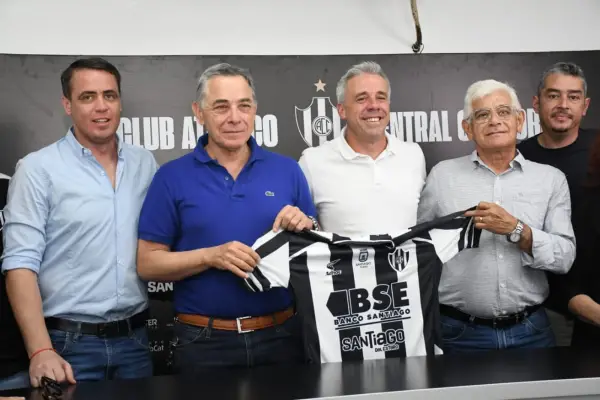 Central Córdoba presentó oficialmente a Lucas Pusineri como nuevo entrenador
