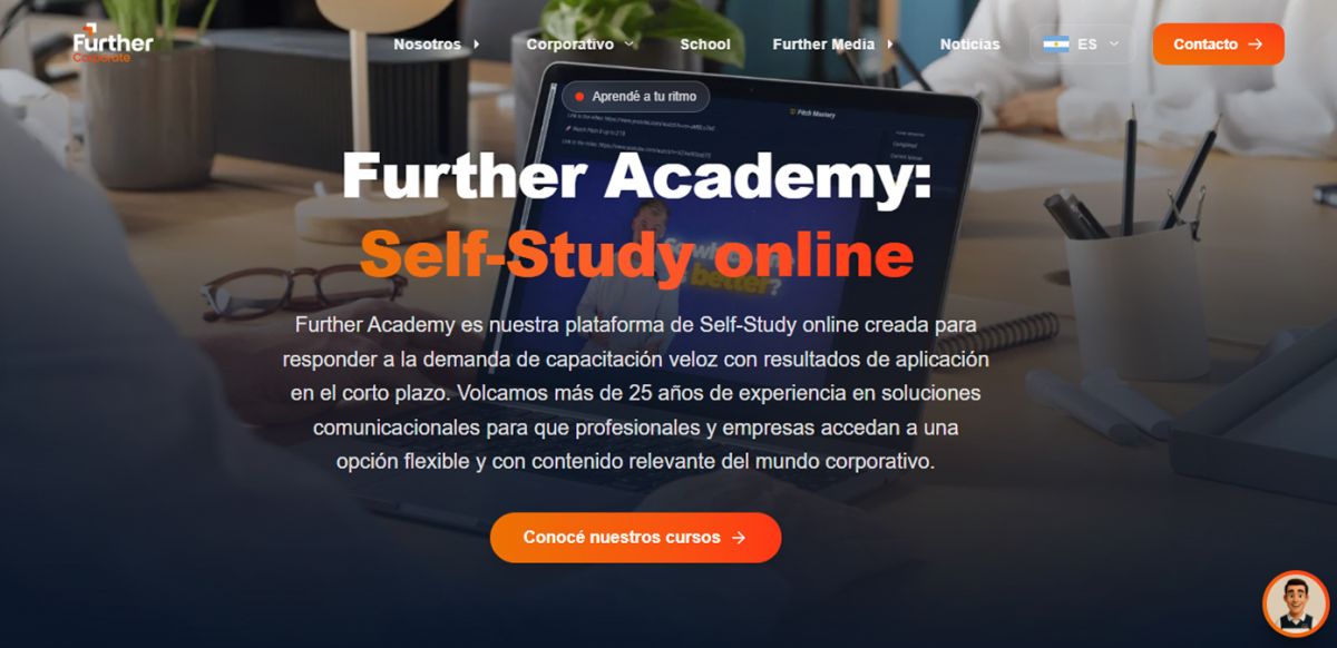 IDIOMAS. Further Academy ofrece cursos de inglés orientados al trabajo.