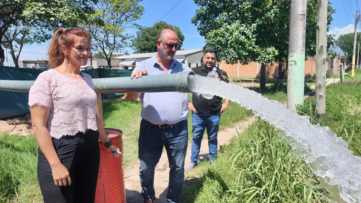 La SAT está perforando un nuevo pozo de agua potable para el barrio ATE