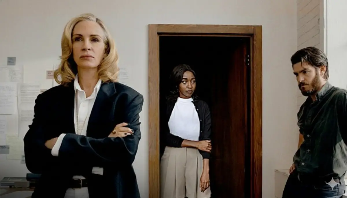 Los protagonistas de After the hunt