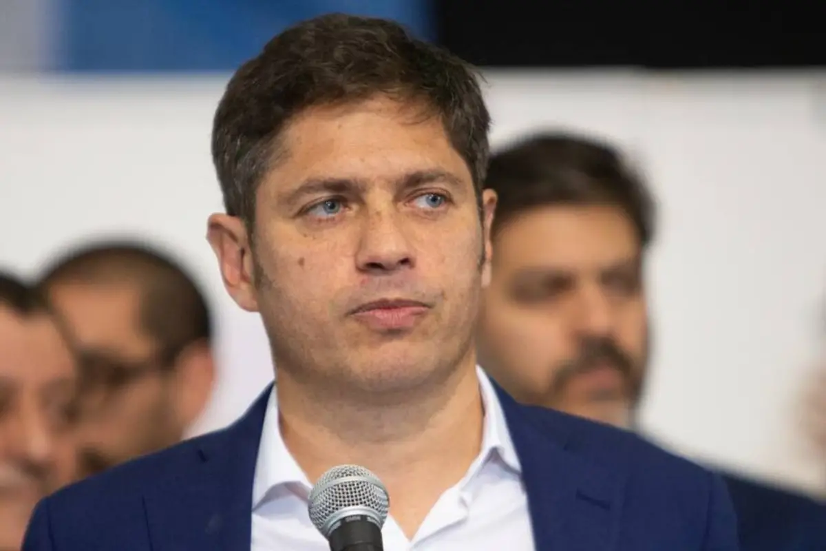El gobernador de la provincia de Buenos Aires, Axel Kicillof.