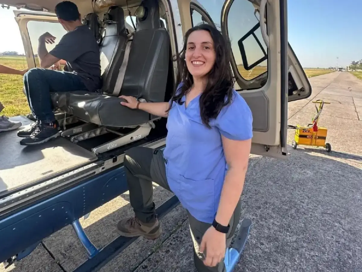 CAMBIO DE MIRADA. A Inés, su experiencia la hizo sentir que no hace falta mucho para llegar a la población. 