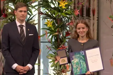 El Nobel de la Paz se entregó con una ovación y un duro mensaje del Comité: Maduro, renuncie