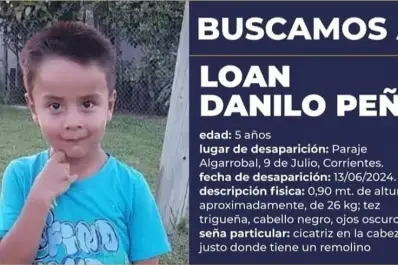 Caso Loan: ordenan medidas urgentes, piden aumentar la recompensa y actualizar la foto del niño con envejecimiento digital
