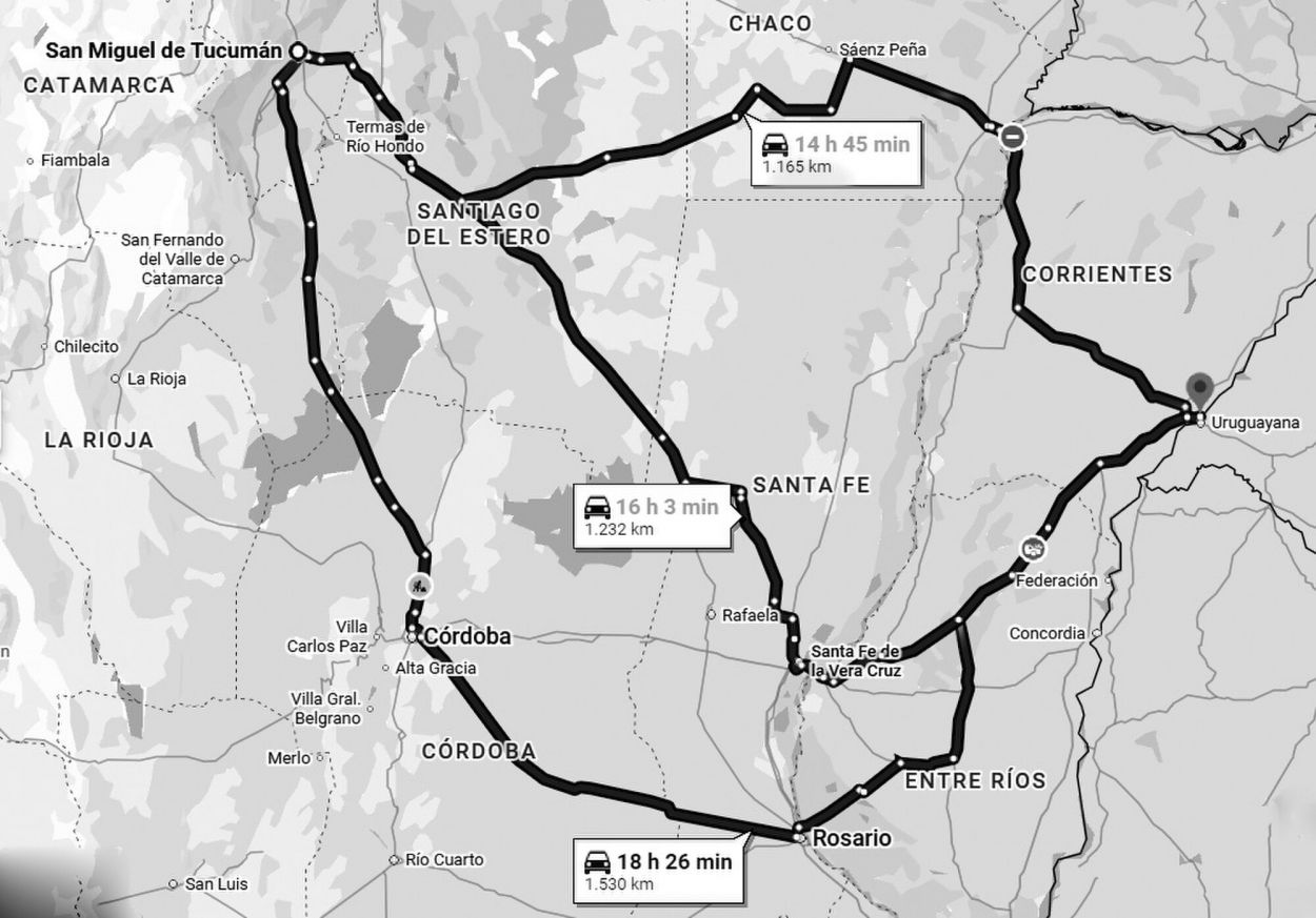 Un viaje largo que vale la pena: las claves para ir en auto desde Tucumán a Brasil