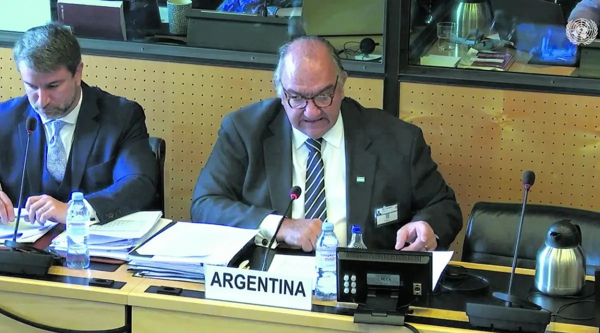 El relator chileno del comité, Jorge Contesse.