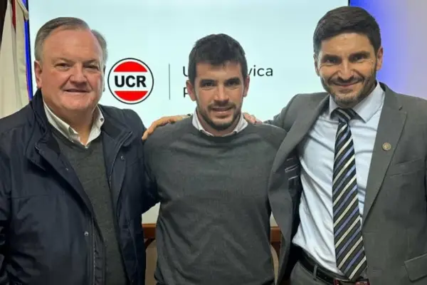 Quién es Leonel Chiarella, el intendente santafesino que se convirtió en el presidente más joven de la historia de la UCR