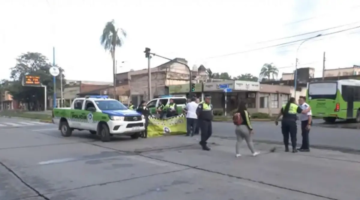 ACCIDENTE VIAL. El siniestro fatal se produjo en avenida Gobernador del Campo y la calle Juan Posse.