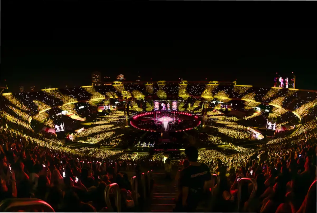 María Becerra rompió récords en un show sin precedetes. 