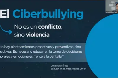 Alerta por el ciberbullying y los riesgos digitales: la mirada de Tucumán en un foro internacional