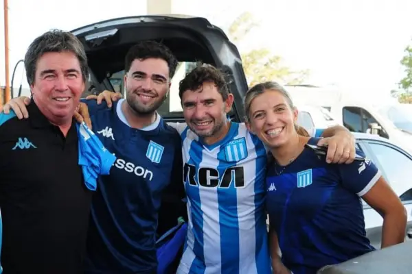 Toda su familia es de Boca Juniors y él eligió ser hincha de Racing por una razón inesperada