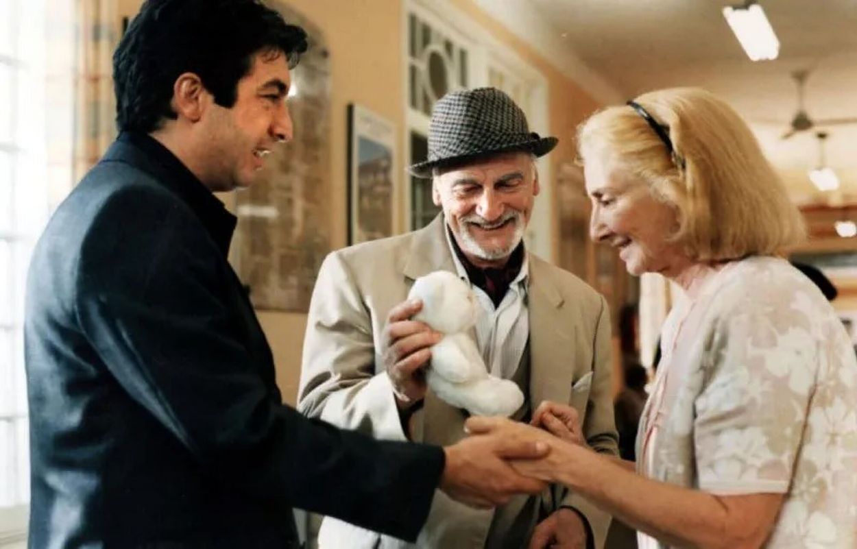 “EL HIJO DE LA NOVIA”. Alterio caracteriza al padre del protagonista (a cargo de Ricardo Darín) y al esposo de Norma (Norma Aleandro).