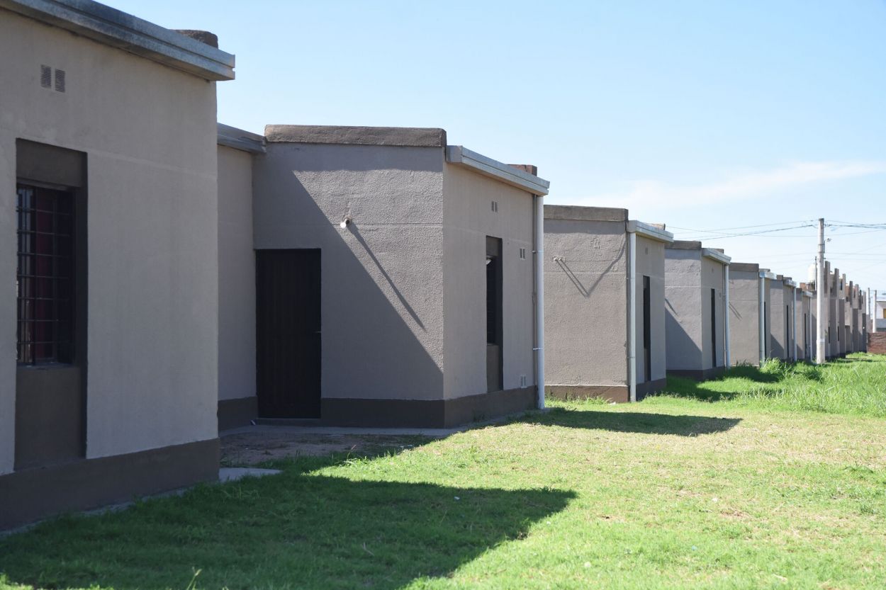 EN OCTUBRE: Fueron entregadas las últimas casas del sector C y D.
