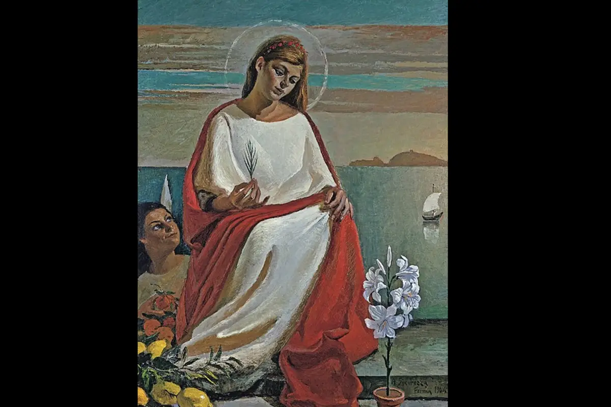 Santoral del 16 de diciembre: la conmovedora historia de San Albina de Cesarea, fe y martirio en tiempos de persecución