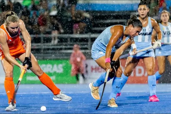 La lluvia frustró la revancha de Las Leonas ante Países Bajos en Santiago del Estero