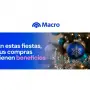 Banco Macro tiene los mejores beneficios en las fiestas de Navidad y Año Nuevo