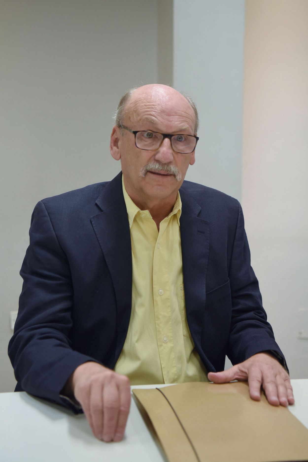 SENADO. Ploper fue reconocido por su trayectoria científica.