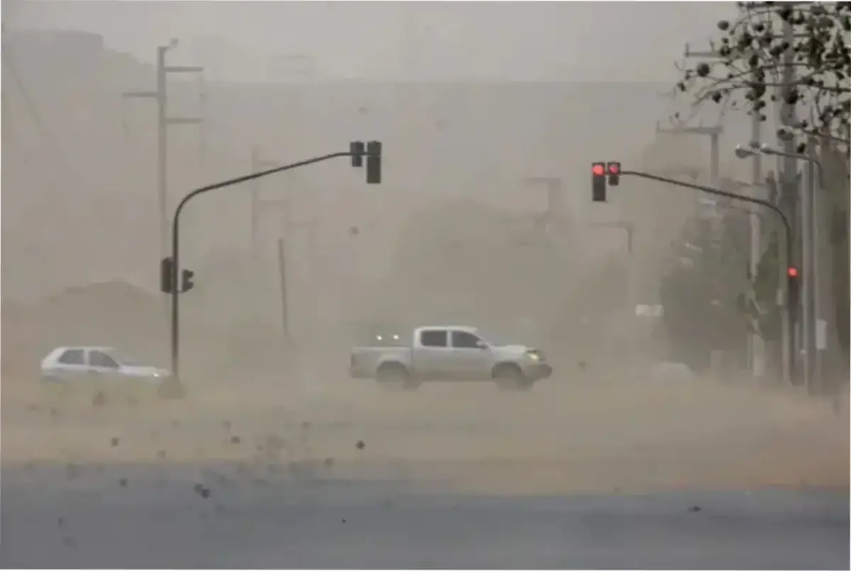 Rige la alerta nivel amarillo por vientos de hasta 80 km/h