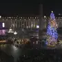 Así fue la inauguración del mega pesebre y el árbol de Navidad gigante del Vaticano