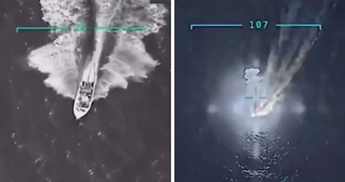 MUERTE EN EL MAR. El Pentágono anunció que había atacado a tres barcos y matado a ocho “narcoterroristas”.