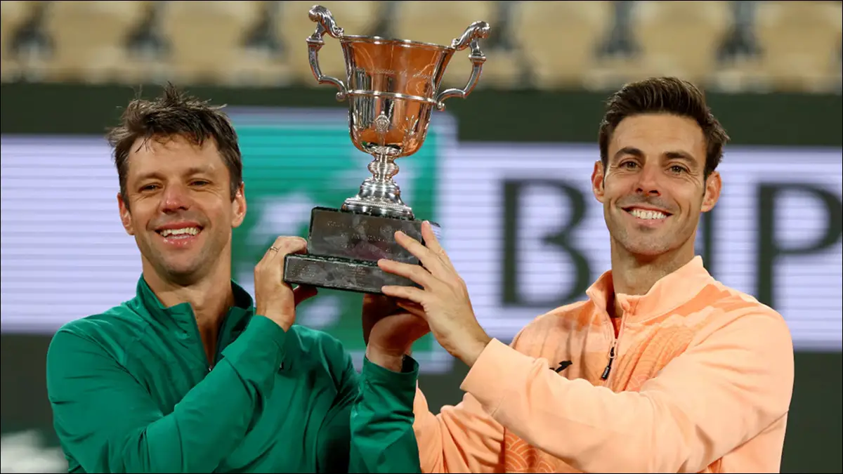 CONSAGRACIÓN. Horacio Zeballos y Marcel Granollers, campeones mundiales de dobles 2025 tras una temporada histórica.
