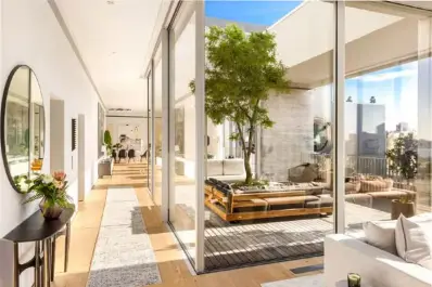 El ático más lujoso de Nueva York: cómo es el excéntrico piso que alquila Bad Bunny