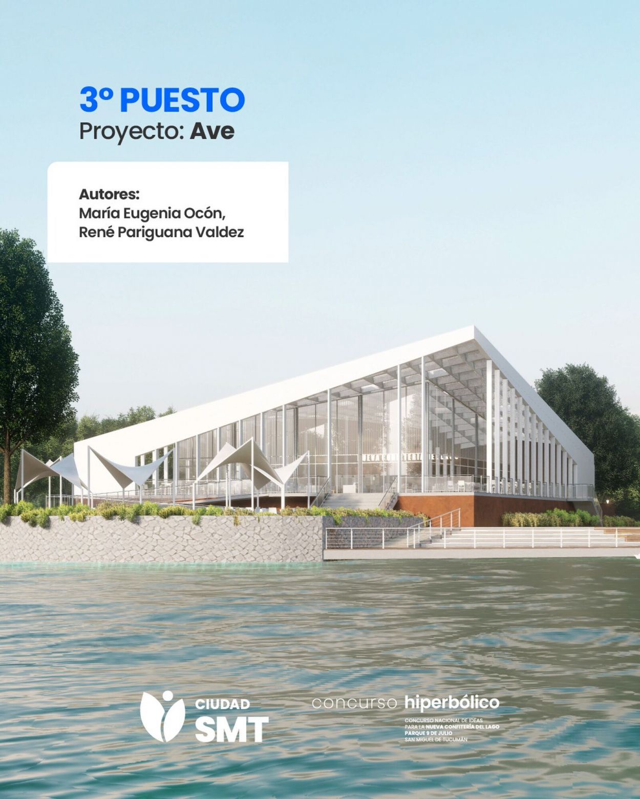 TERCER PUESTO. “Ave”, presentado por María Eugenia Ocón y René Pariguana Valdez, se ubicó en el tercer lugar del “Concurso Hiperbólico”.