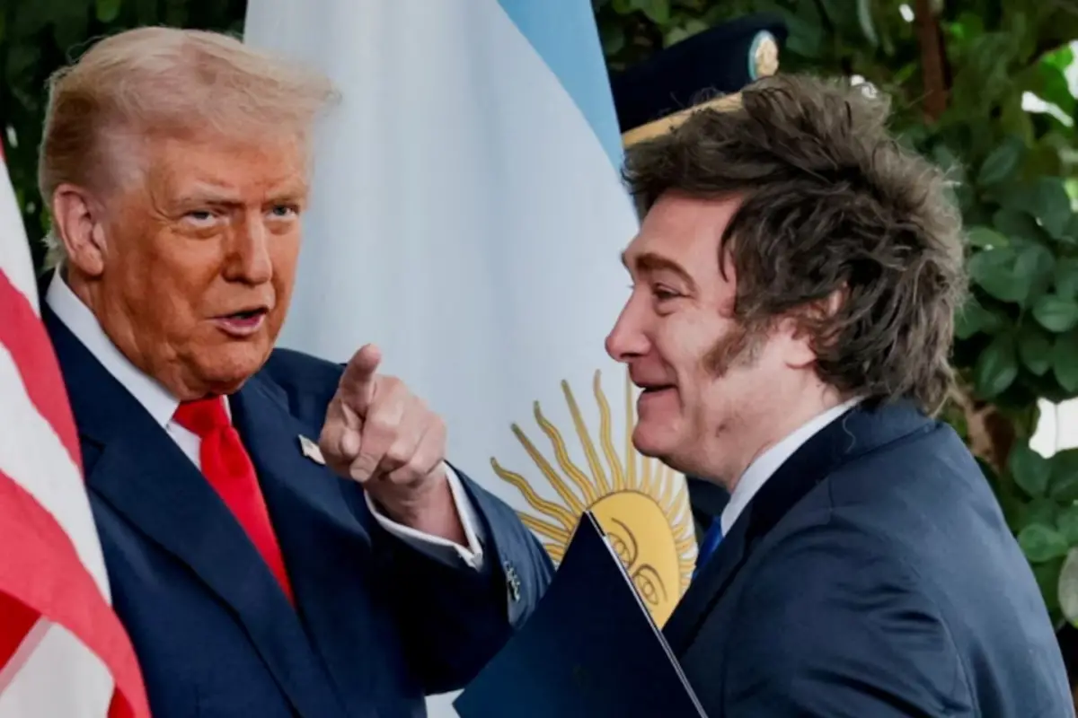 Donald Trump y Javier Milei.