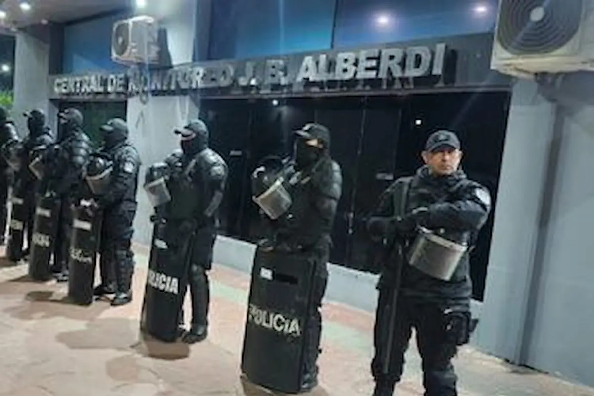 La Municipalidad de Alberdi, cuando fue intervenida.