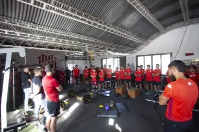 El mensaje que Yllana le transmitió al plantel en su primera práctica al frente de San Martín