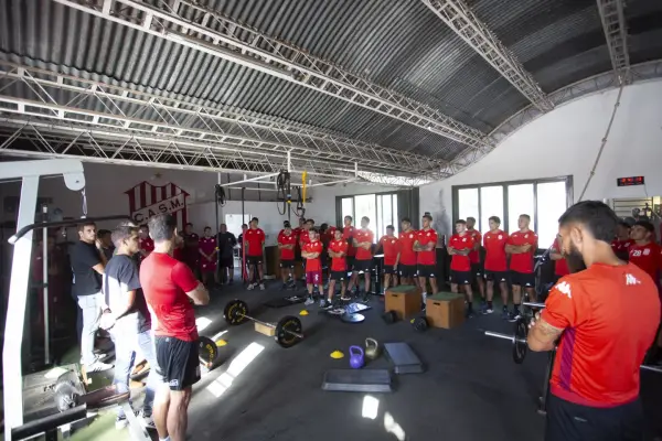 El mensaje que Yllana le transmitió al plantel en su primera práctica al frente de San Martín