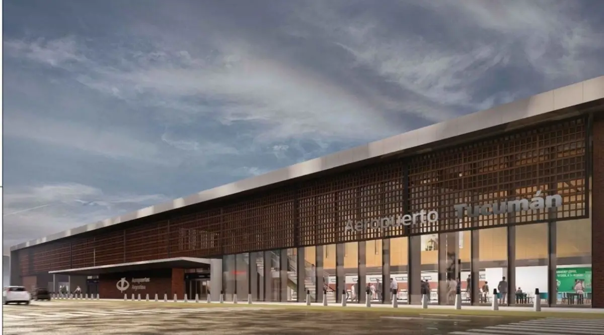 DISEÑO. La obra se financia a través del Fideicomiso de Fortalecimiento del Sistema Nacional de Aeropuertos.