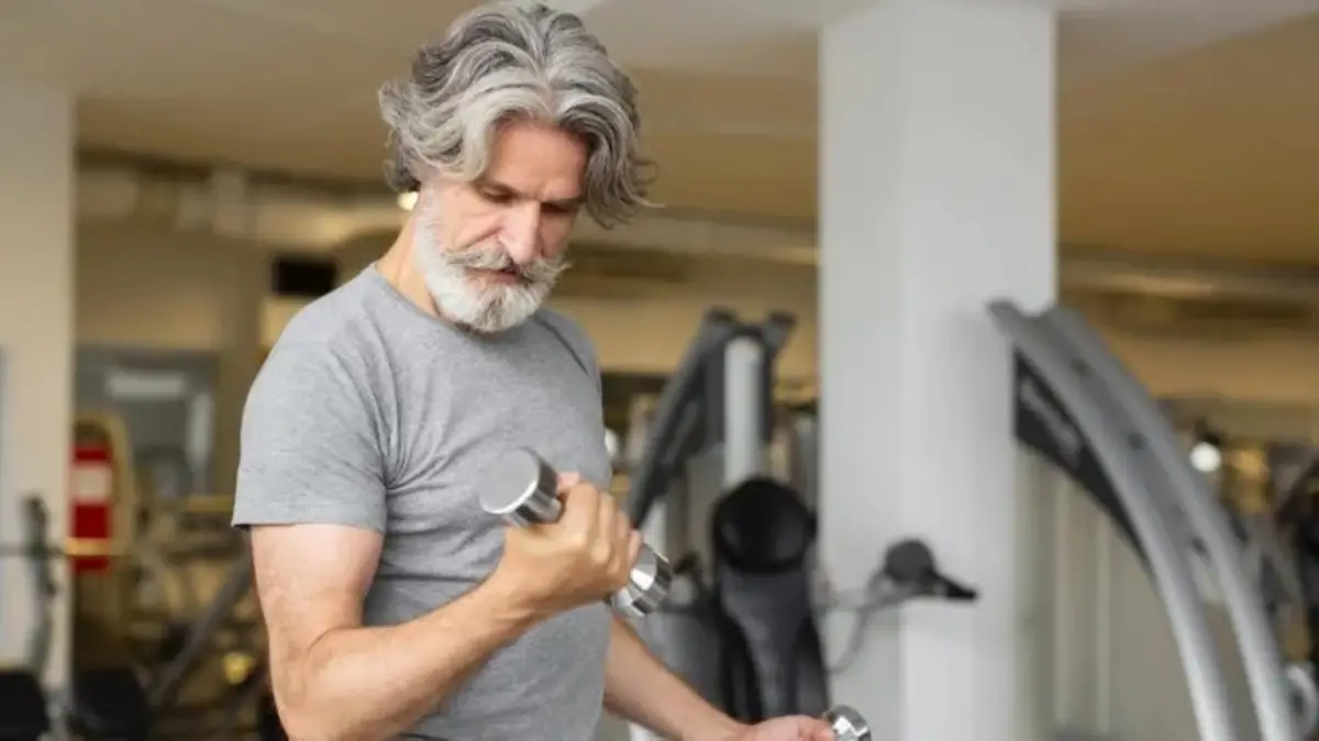 Tres ejercicios clave para mayores de 70 años que ayudan a recuperar masa muscular