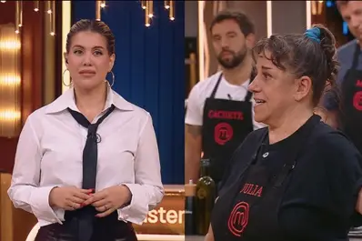 ¿”Amiga de la oriental”? La extraña despedida de Wanda Nara a Julia Calvo en Masterchef