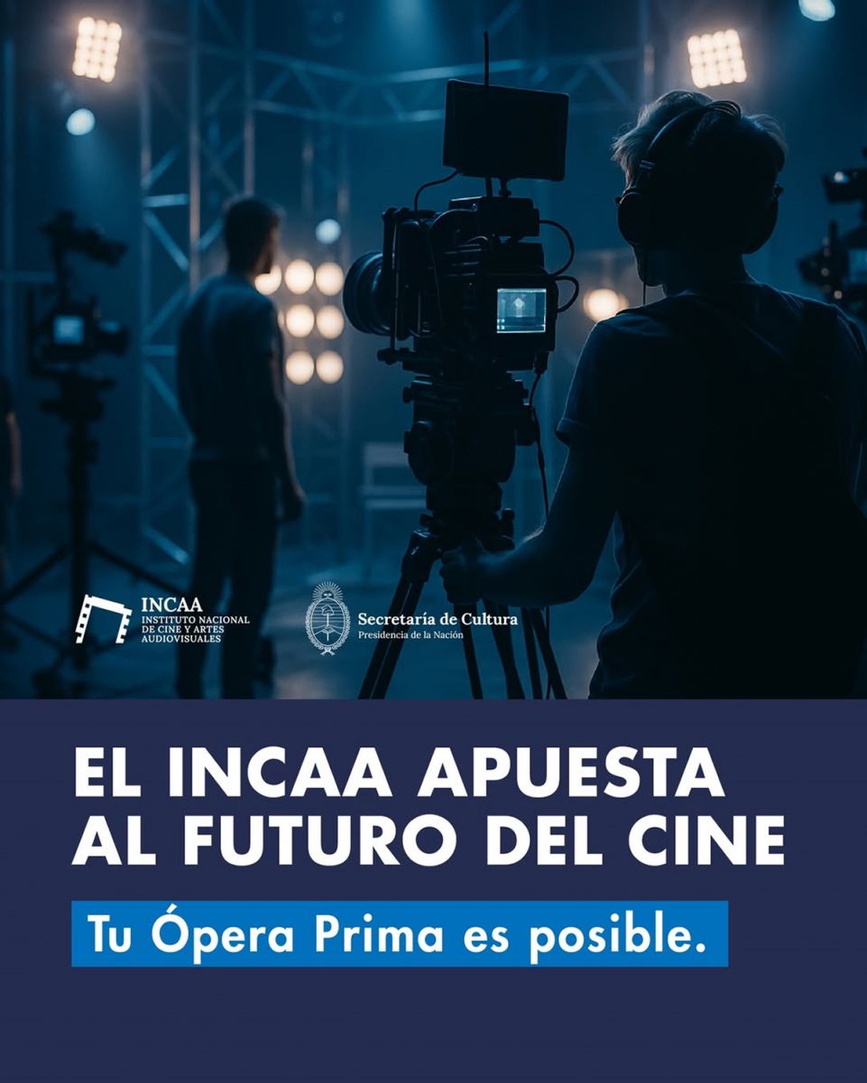 CINE. El INCAA lanzó el Concurso Ópera Prima para acompañar la producción del primer largometraje de ficción de nuevos realizadores.