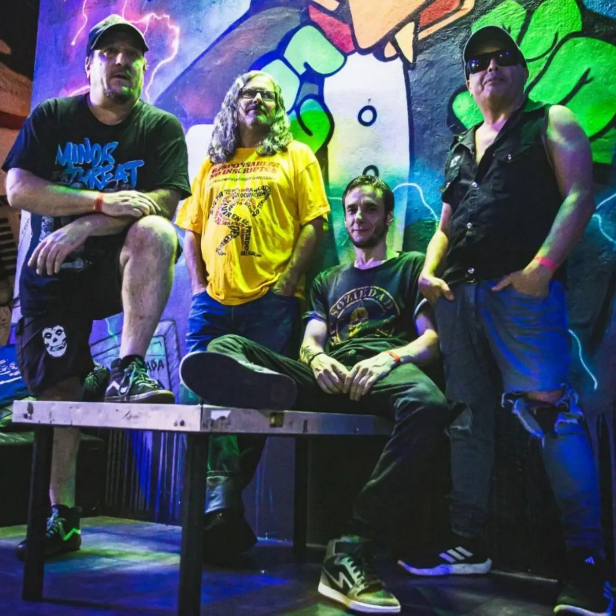 LOQUERO. El punk marplatense dirá presente en Teatro Puerto Libertad para despedirse del público tucumano.