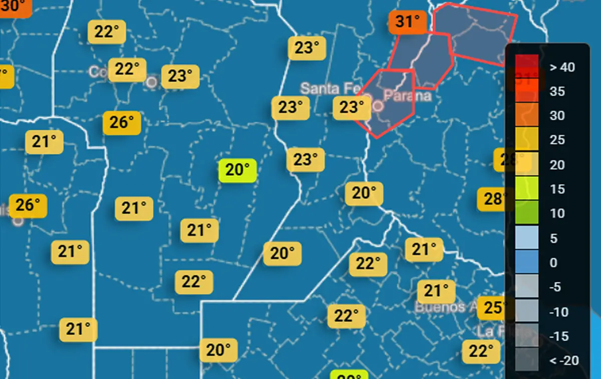 El país tendrá temperaturas variadas para la Nochebuena y la Navidad.