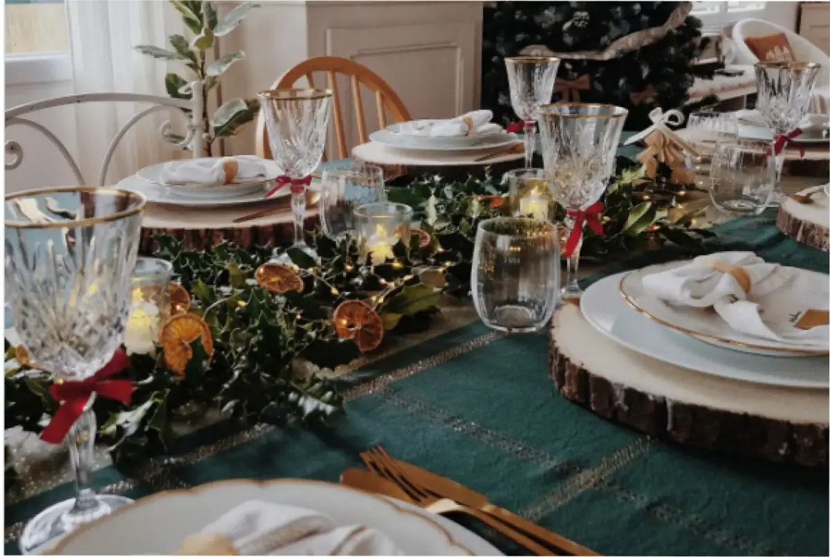 ¿Cómo decorar la mesa navideña?