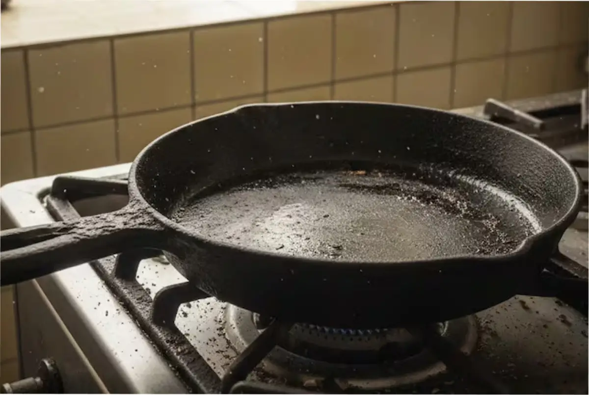 El truco para que nada se pegue a tu sartén.