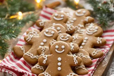 Un clásico de Navidad, galletitas de jengibre: conocé su historia