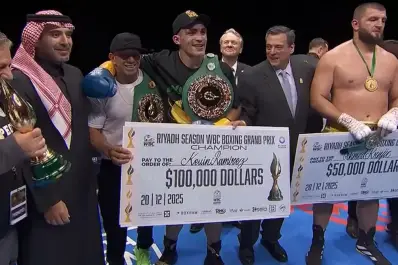 Trabaja como barrendero e hizo historia: el boxeador Kevín Ramírez se coronó campeón del Grand Prix de la CMB