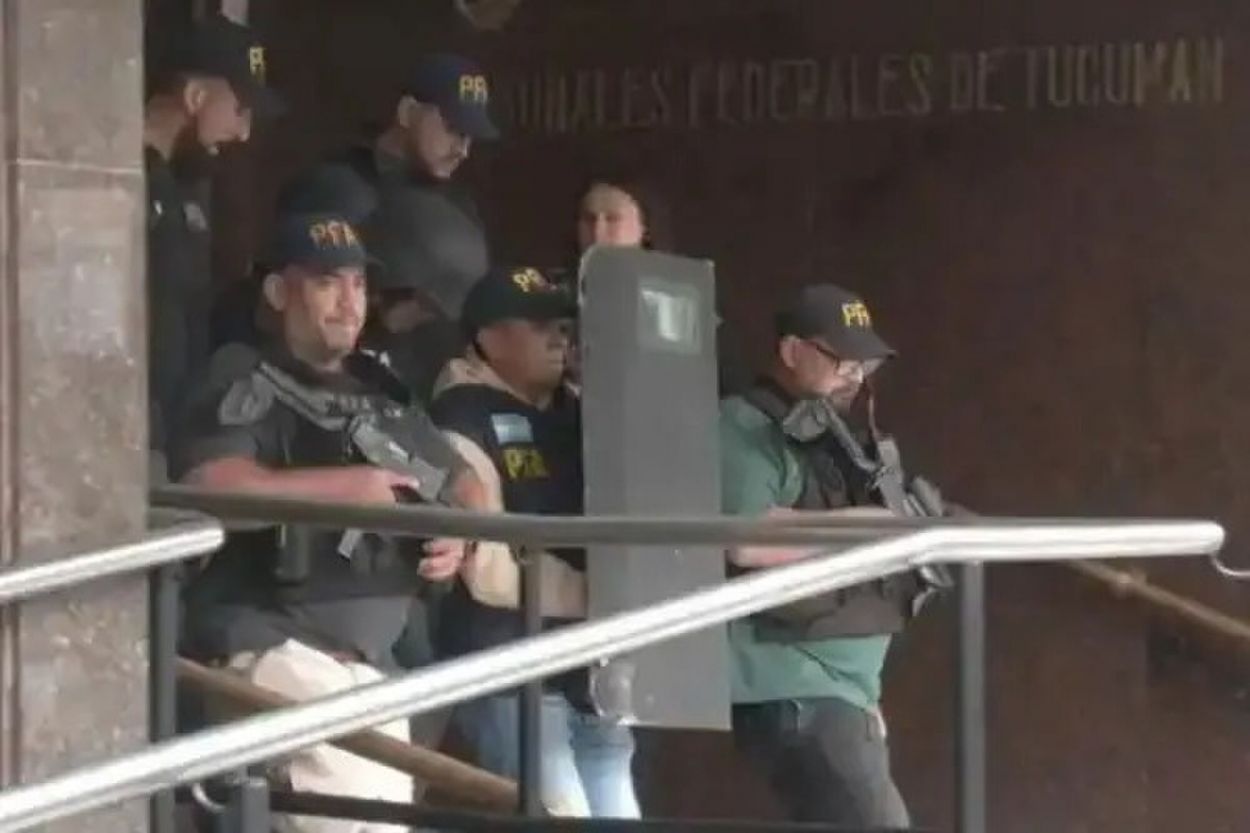 TRASLADO. Walter “Petiso David” Lobos en poco más de un mes fue procesado por droga y ahora investigado por lavado de activos.