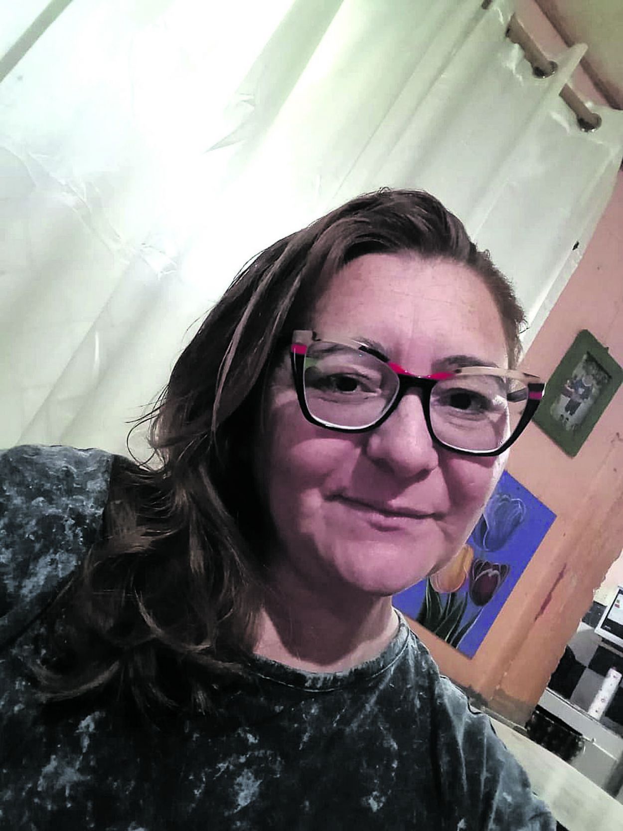 UNA DE LAS VÍCTIMAS. La foto de Juana del Carmen Bustos.